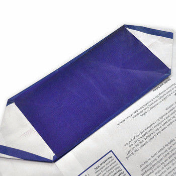 Valvola di fondo quadrata resistente all'umidità Sacchetti di cemento in PP da 70 g a 100 g Imballaggio vuoto