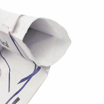 Il cemento resistente dell'umidità pp insacca la borsa inferiore 70gsm - 100gsm della valvola del quadrato vuoto