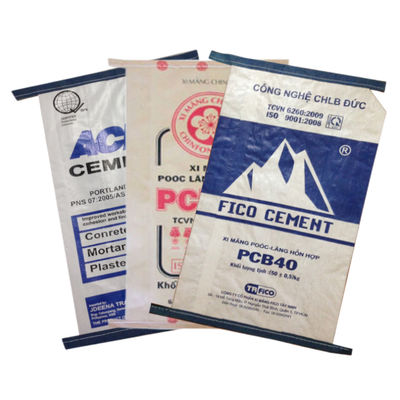 L'imballaggio tessuto pp di Wpp insacca 20kg 25kg 40kg 50kg per l'adesivo delle mattonelle del pigmento