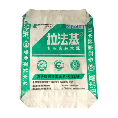 Il cemento del polipropilene della stella dell'annuncio di 40KG 50KG insacca il mastice del gesso intonaca la borsa 25kg