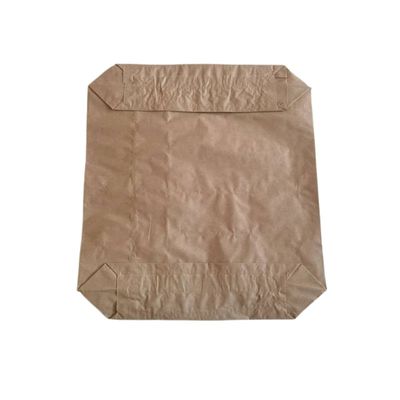 Il cemento impermeabile i sacchi di carta Multiwall 20kg di 3 pieghe ha personalizzato con adesivo