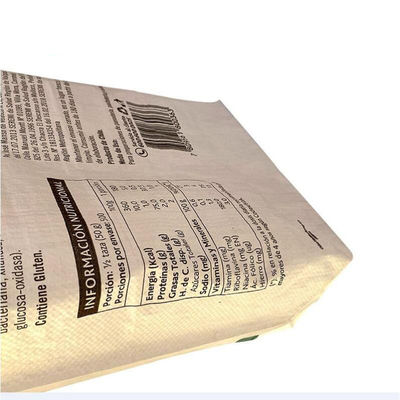 La stella calda dell'annuncio di vendita 25KG 40KG 50KG insacca i pp per bloccare la valvola inferiore del cemento della borsa insacca il sacco del cemento