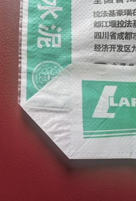 La stella calda dell'annuncio di vendita 25KG 40KG 50KG insacca i pp per bloccare la valvola inferiore del cemento della borsa insacca il sacco del cemento