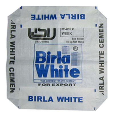 Fabbricazione vuota inferiore della Cina della borsa del cemento del blocchetto della valvola di 20KG 25KG 40KG 50KG pp