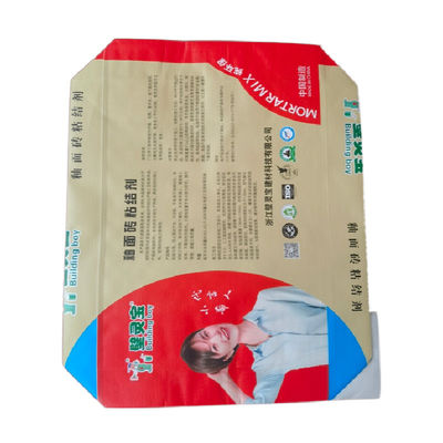 Il fondo BOPP del blocchetto del cemento ha laminato la valvola tessuta delle borse pp insacca 25KG 40KG 50KG