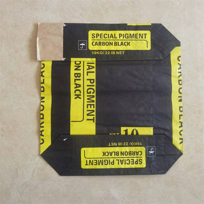 90gsm su ordinazione borse vuote ISO14001 del cemento di carta kraft dei sacchi di carta 50kg di 3 pieghe