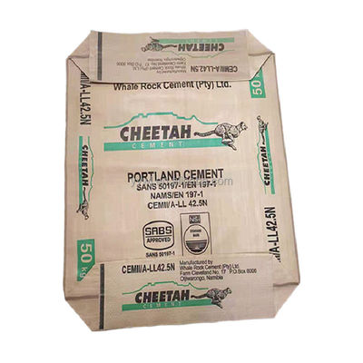 ISO9001 50Kg che i pp tessuti vuoti cementano le borse provano liberamente le borse laminate del cemento