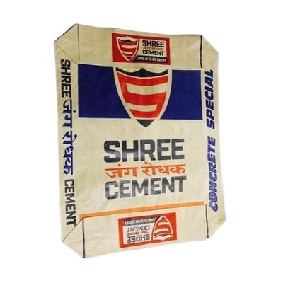 Quadrato della borsa 50Kg del sacco del polipropilene del cemento del mastice inferiore con la valvola