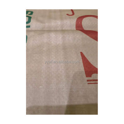 Imballaggio di materiali da costruzione auto-chiudibili Sacchetto di cemento in PP con imballaggio a valvola