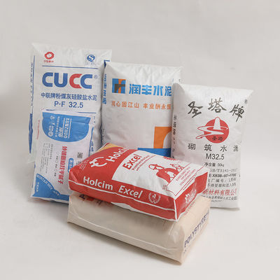 25kg 50kg Eco-Friendly tessuto sacchetto vuoto di cemento sacchetto di plastica cemento