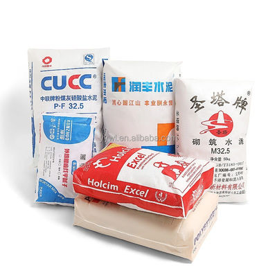 Sacchetti di tessuto in PP di cemento vuoto 20 kg 40 kg per polvere di gesso