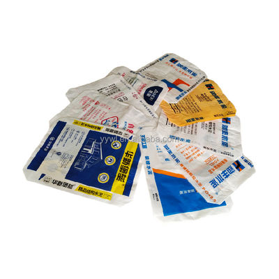 Sacchetto di cemento a fondo quadrato personalizzato 20 kg di polipropilene adesivo tessuto