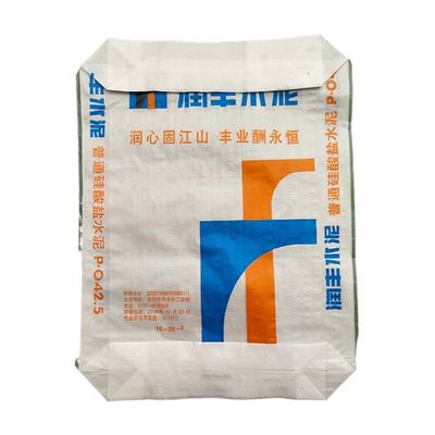 25 KG 40 KG 50 KG PP sacchetto di cemento tessuto vuoto sacchetto di valvola PP blocco fondo con valvola