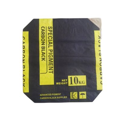 Sacchetti di imballaggio in carta multi parete per 10 kg 22LB Pigment Carbon Black
