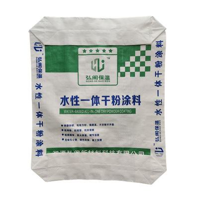 Logo personalizzato Valvola di base di cemento vuoto Sacchetti di polipropilene tessuti 20 kg 40 kg 50 kg
