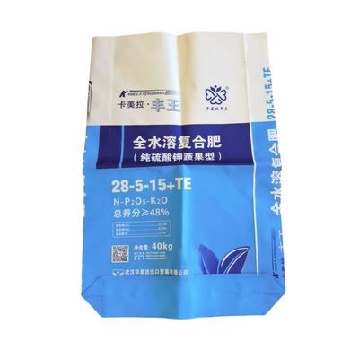 Stampa Bopp e sacchetti di imballaggio di fertilizzanti laminabili da 11-25 gsm per varie applicazioni