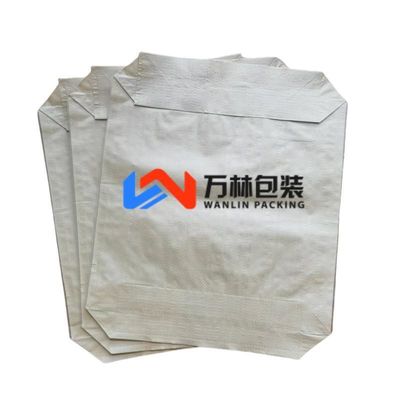 50x60x10cm 85GSM ((65GSM+20GSM) Sacchetto di imballaggio in plastica per il riempimento di materiale da costruzione in cemento