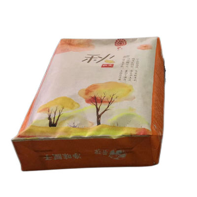 33x41x10cm 86GSM ((61+11+14) Sacchetto di valvole in PP tessuto con stampa Bopp di lusso per miscele secche