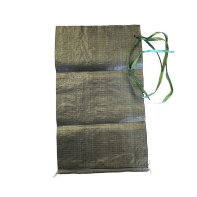 Resistente ai raggi UV 35x66cm 50LB Sacchetti da imballaggio con sabbia Sacchetti di tessuto in PP vuoti Sotto cucito Riciclato
