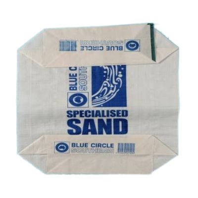 Blocco fondo valvola vuota sacchetti di cemento in PP 20kg 25kg 40kg 50kg imballaggio stampato