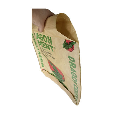 25 KG 40 KG 50 KG Sacchetti di cemento per valvole in PP tessuti Sacchetto vuoto Imballaggio per stampa flessibile industriale