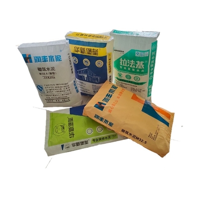 Sacco valvola cemento in tessuto PP 80GSM 20-50kg personalizzabile