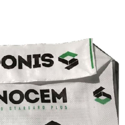 Sacco valvola in tessuto PP per cemento 25KG 50KG resistente all'umidità ISO9001