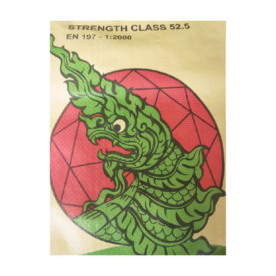 Sacchetti di valvole in cemento tessuto in PP su misura con stampa flessibile