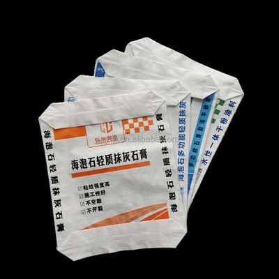 Sacchetto di cemento certificato ISO9001:2008 e sacchetto di valvole PP per malta e polvere chimica