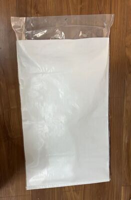 Sacchi in tessuto non tessuto (PP) con apertura superiore e fondo cucito, resistenti per l'imballaggio di cemento e altri prodotti in polvere a secco