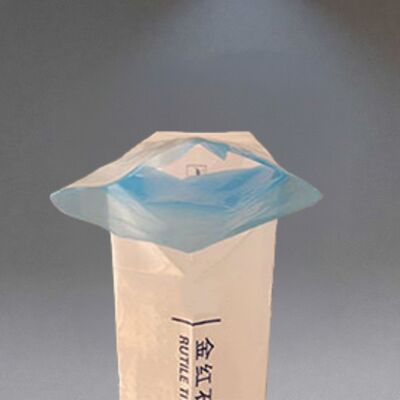 Sacchi valvola in PE per nero di carbonio da 25KG per impieghi gravosi con valvola a scomparsa