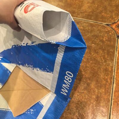 Sacchetto valvola in PP/carta super resistente all'umidità per l'imballaggio del cemento