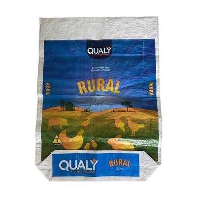 Sacchetto per mangimi per animali BOPP Stampa Apertura superiore quadrata inferiore impermeabile sacchetto di tessuto in PP per alimenti per animali domestici