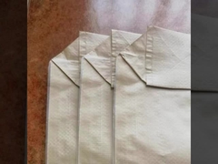 La sabbia tessuta bianca del polipropilene insacca il riciclaggio delle borse vuote 50KG della ghiaia